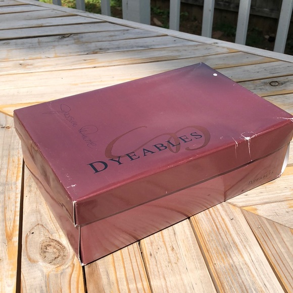 Dyeables Peep-Toe High Heels - Picture 6 of 6